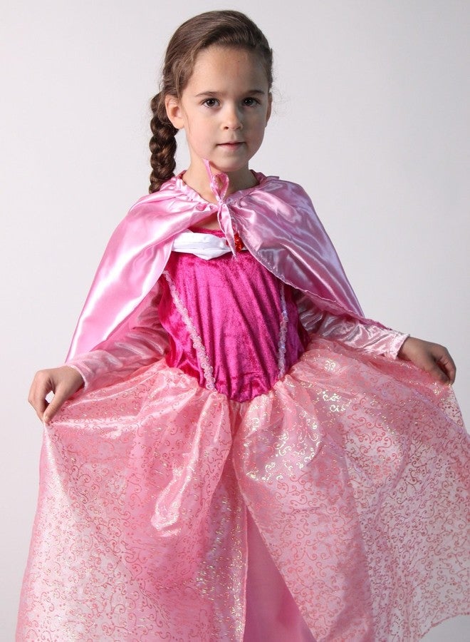 Making Believe Kids Superhero Cape - Satin - Pastel Pink - 20" - Image 3